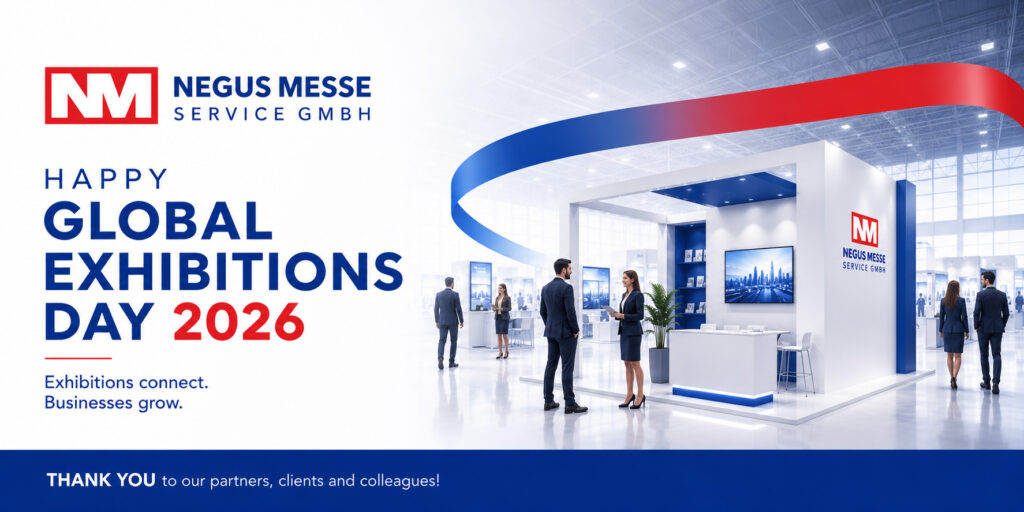 Negus Messe Servise GmbH Celebrates Global Exhibitions Day 2026